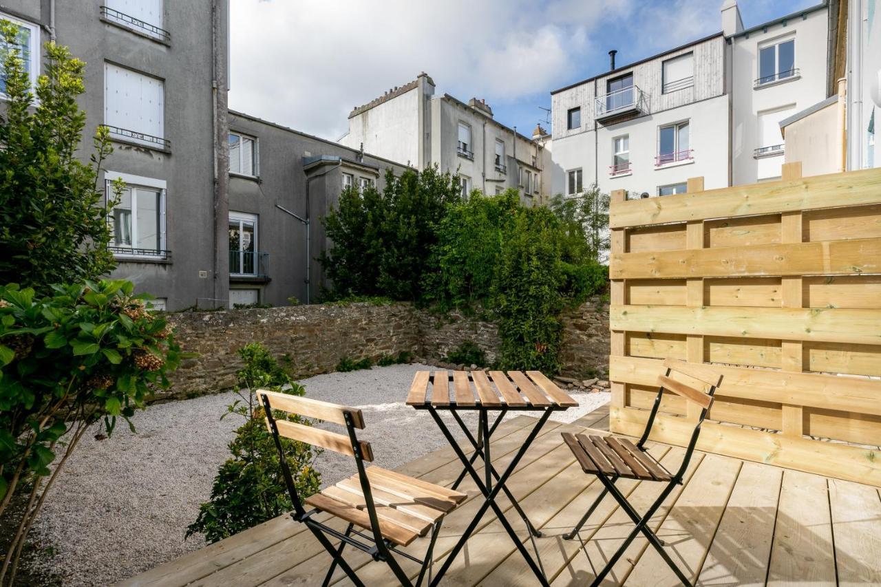 Gwer - Studio neuf hypercentre terrasse privée Apartamento Brest Exterior foto